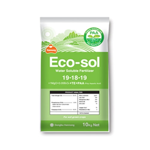 팜한농 에코솔(10kg) - Eco Sol, 한국형 관주양액비료
