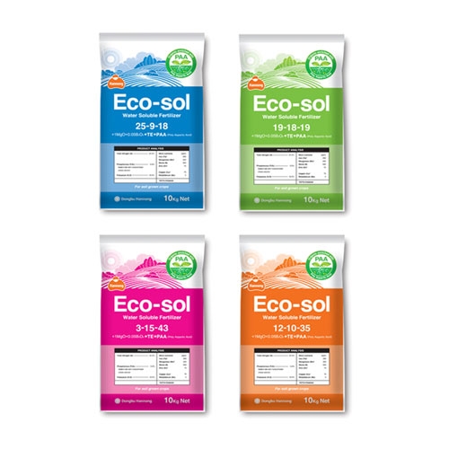 팜한농 에코솔(10kg) - Eco Sol, 한국형 관주양액비료